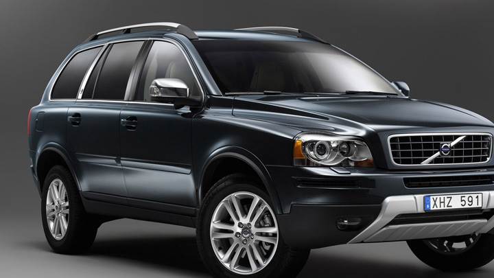 2009 Volvo XC90 In Black N Grey Background